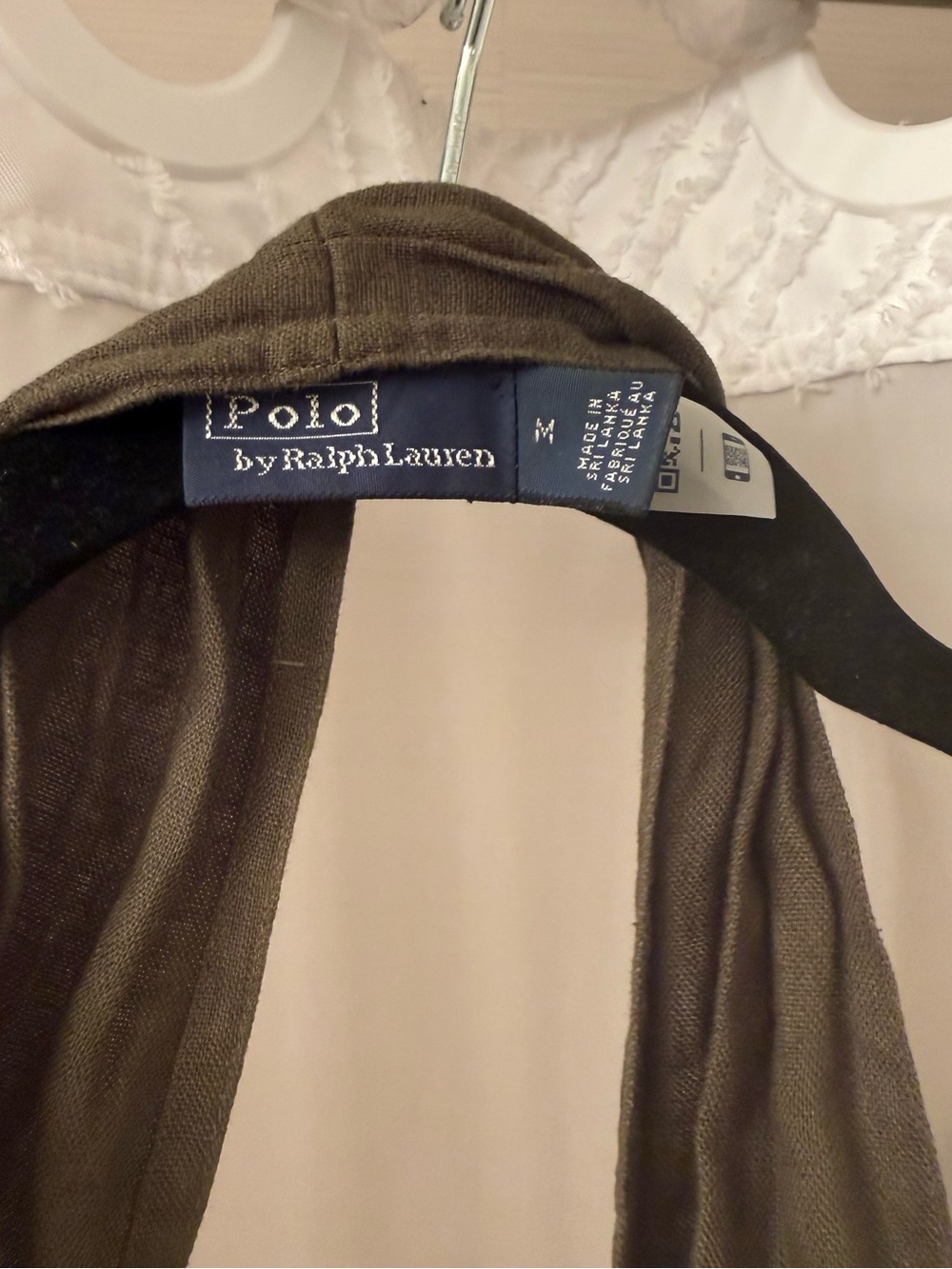 Polo by Ralph Lauren Olive Halter Wrap Crop Top - Picture 5 of 6